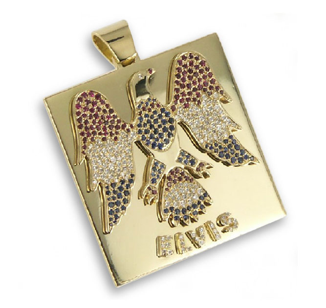 pendentif aigle Elvis