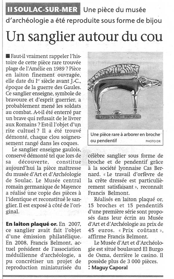 reportage bijou sanglier