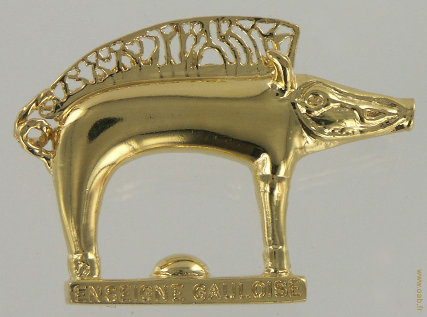 pendentif sanglier gaulois