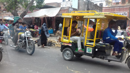 tuk tuk à Jaipur