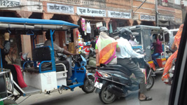 tuk tuk à Jaipur