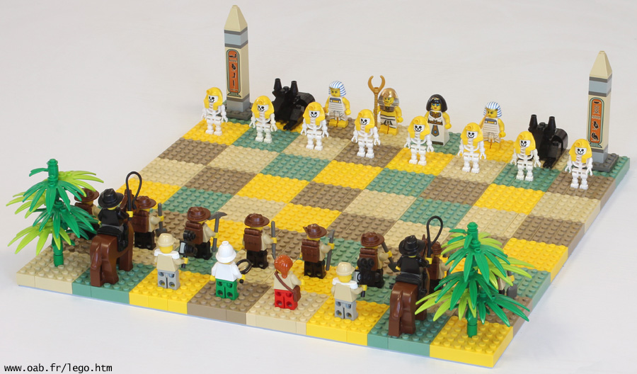 Jeu d'échecs Égypte Lego