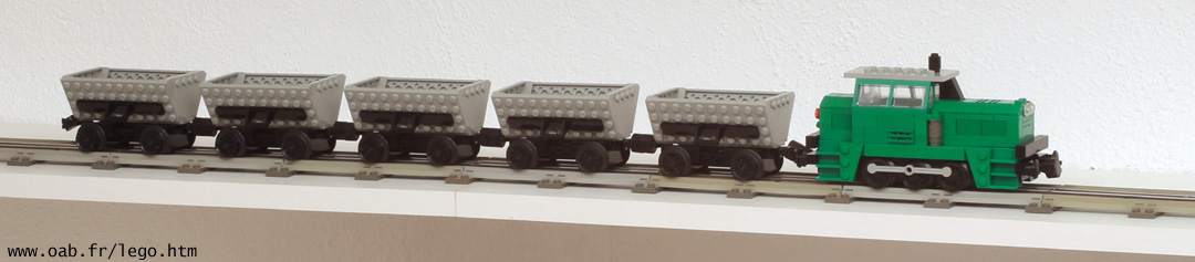 train mine Lego
