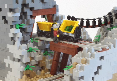 émeraudes mine Lego