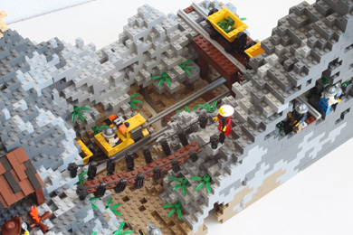 anfractuosité mine Lego