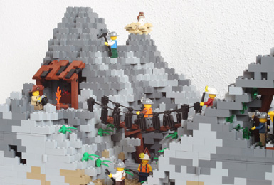 pont mine Lego