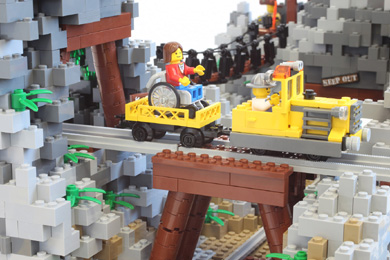 petit train mine Lego