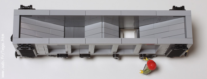 détail wagon trémie Lego
