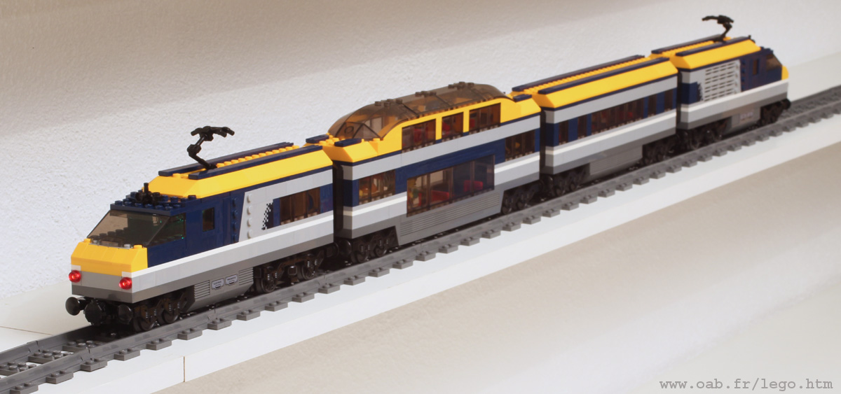 train Lego 60197 MOD "My Own Design"
