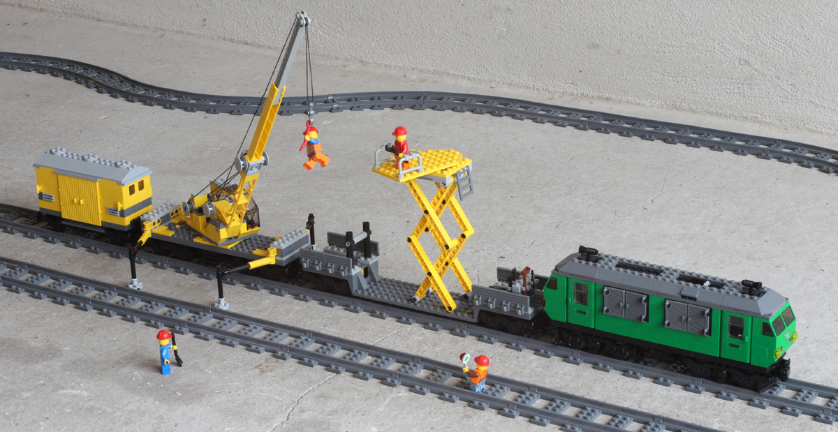 train wagon grue en action