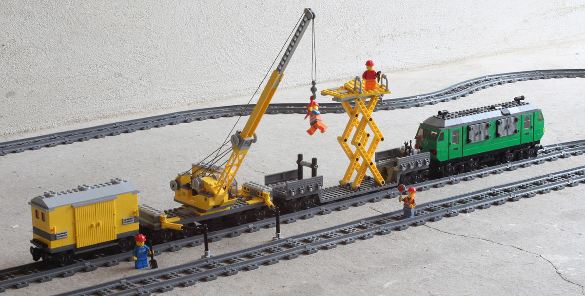 train wagon grue en action