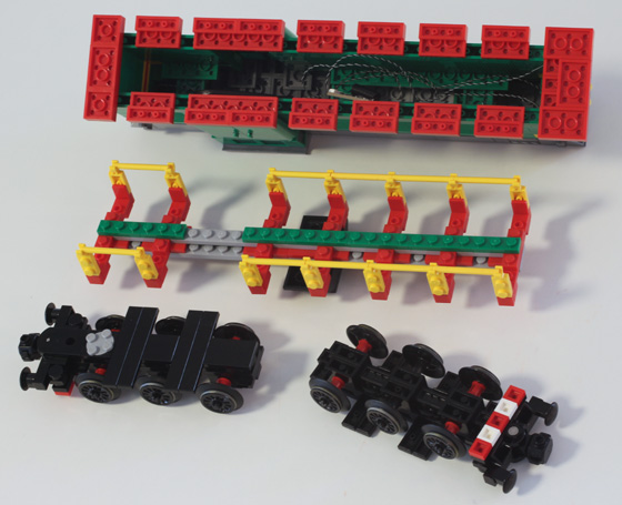 détail locomotive Lego