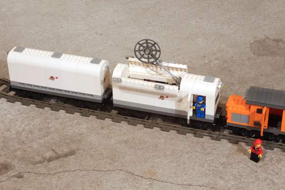 wagon radar Lego